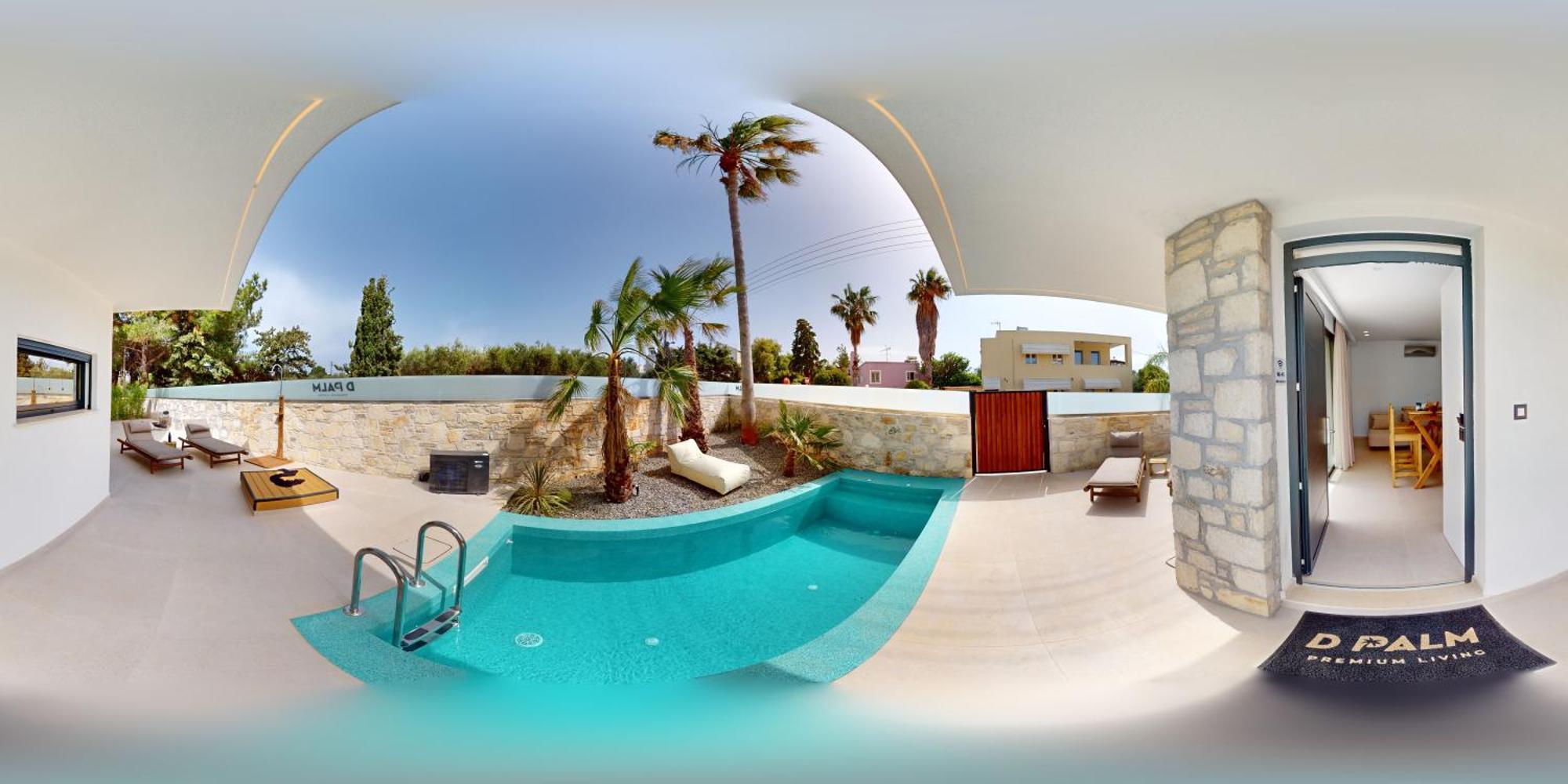 D Palm Premium Living - Kalathas, Chania ハニア エクステリア 写真